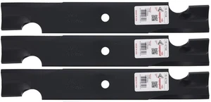 3 Rotary® 6790 Mower Blades for Dixie Chopper® 113579 Toro® Bunton® 32" 50" Deck - Picture 1 of 7