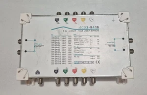 FRACARRO SCD2-5416 Multiswitch dCSS 5 Ingressi 4 Uscite | 16 User Bands - Foto 1 di 3