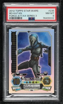 2012 Topps Star Wars: Force Attax Bo-Katan Kryze #235 PSA 8 - Image 1 of 2