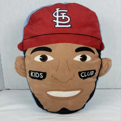 Almohada de felpa emoji club infantil Yadier Molina de los Cardenales de San Luis Rawlings MLB #4 Foto 1 de 4