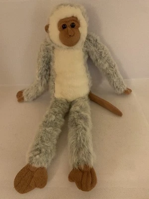 Chad Valley Hanging Monkey Grey Soft Toy Plush 19” - Image 1 of 3