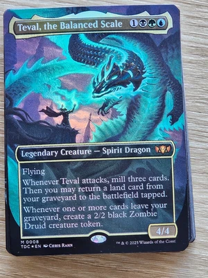 Custom Commander Deck ~ Phantom Harvest ~ Teval, the Balanced Scale ~ 100 Cards - Image 1 of 4