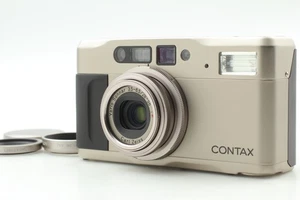 LCD Works [ Near MINT w/Hood ] Contax TVS II TVSII 35mm Film Camera From JAPAN - Picture 1 of 13