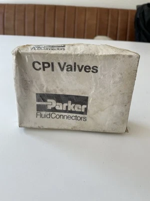 NUEVO Parker Conectores de Fluido CPI Válvula de Bola 6000 PSI 3/8 Pulgadas Nuevo en Caja 6Z-B6LJ-SSP Foto 1 de 4
