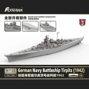 Flyhawk FH1133S 1/700 German Navy Battleship Tirpitz(1942) Deluxe Edition Kit - Bild 1 von 3