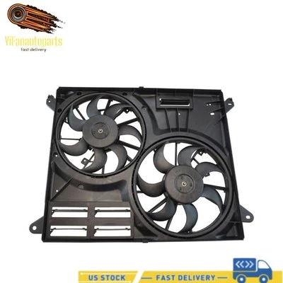 Radiator Dual Cooling Fan Assembly For 2015-2020 Ford Edge 2016-2018 Lincoln Mkx - Image 1 of 4