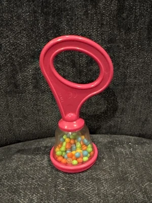 BABY Small Purple Hand Rattle Shaker Grasp Toy Hohner Made in Israel - Image 1 of 4