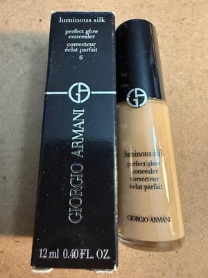Giorgio Armani Luminous Silk PERFECT GLOW CONCEALER # 6  NIB Free Shipping - Image 1 of 3