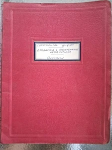 Continental  W-670  Operating  Maintenance Instructions 1950's Aircraft Engines  - Bild 1 von 14