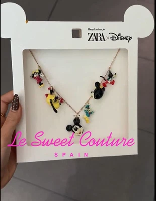 ZARA WOMAN NWT FW25 CHARM NECKLACE HARRY LAMBERT FOR DISNEY 4319/609/303 - Image 1 of 3