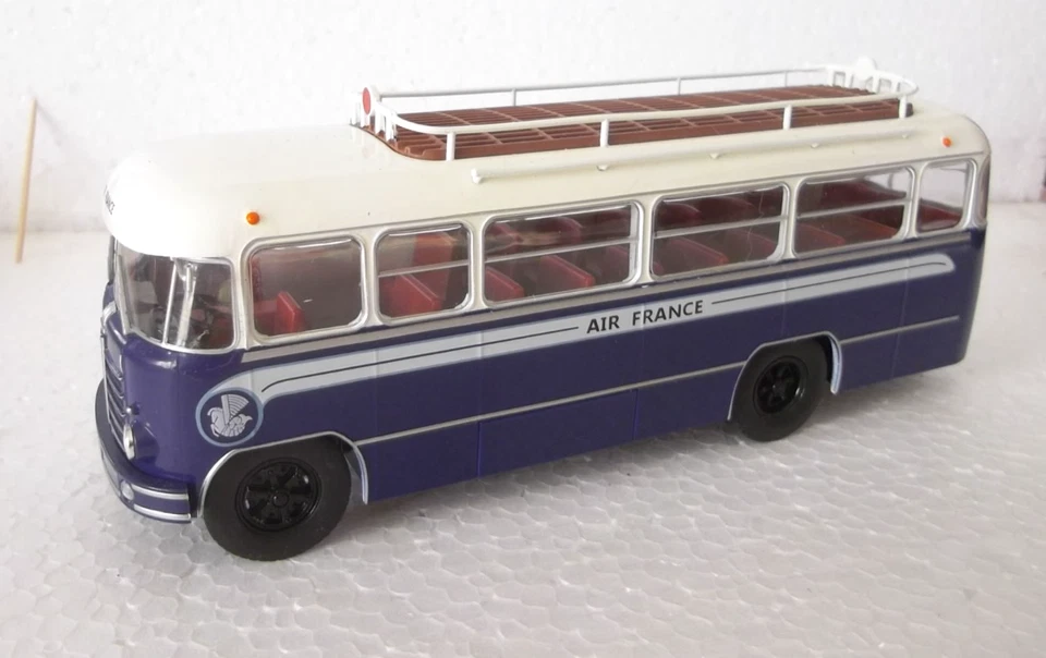 AUTOCAR BUS BERLIET PLB 6 " AIR FRANCE "  AU 1/43 EME. - Photo 1/3