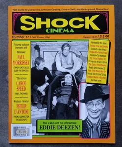 Shock Cinema #17 (US. Fall/Winter 2000) Cult Movies: Paul Morrissey Interviews - Picture 1 of 6