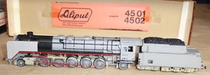 Liliput 4502 H0 Steam Br 45 001 Photo Grey DRG Epoch 2 sehr gut erhalten, Boxed - Picture 1 of 12
