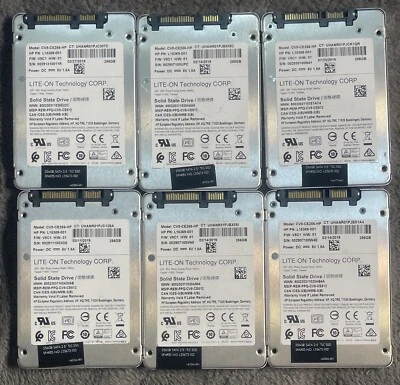 LiteOn HP CV8-CE256-HP 256 GB SATA III 2.5 in Solid State Drive - Image 1 of 4