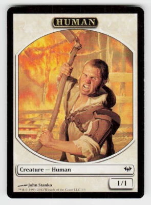 Dark Ascension #1 Human Token - Image 1 of 2