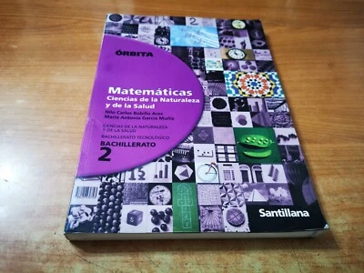 MATEMATICAS CIENCIAS DE LA NATURALEZA Y DE LA SALUD 2 BACHILLERATO TECNOLOGICO - Imagen 1 de 4