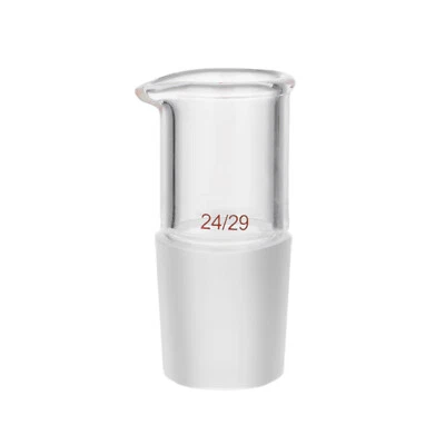 24/29,Liquid Pour Adapter Matching Flask,Glass Ground Joint,Laboratory Glassware - Image 1 of 4