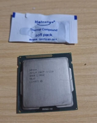 CPU 1155 CORE i5-2310  2.9GHZ SR02K SOCKET H2 LGA INTEL PROCESSORE PROZESSOR PC - Immagine 1 di 2