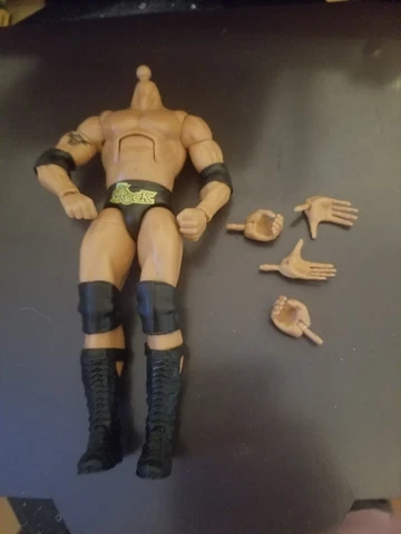 WWE Mattel Elite The Rock Body Fodder Cover