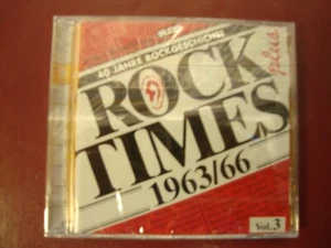 CD - ROCK TIMES Plus 1963/66 Vol. 3 - NEU OVP - 40 Jahre Rockgeschichte - Bild 1 von 2