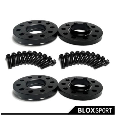 (4pcs) 2x15mm+2x20mm PCD5x100 PCD5x112 CB57.1 Wheel Adapters for Volkswagen Golf - Image 1 of 4