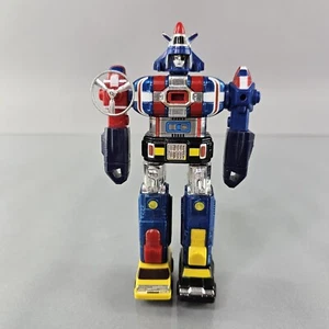 Vintage Voltron Dairugger 6" Diecast Figure GB-73 Japan 1984 Missing Disc - Picture 1 of 9