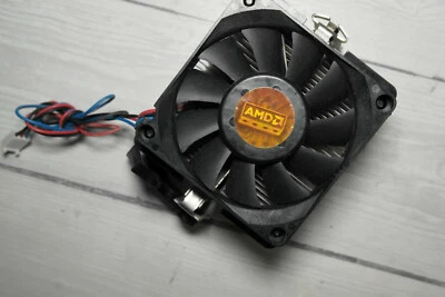AMD Socket AM2 AM3 939  heatsink and fan 3aluminium 3 pin - Image 1 of 4