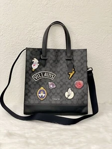 Bolso de Mano Estructurado Disney X Coach Graham en Lona Firma con Parches CC559 - Imagen 1 de 12