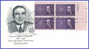 USA5 #1200 U/A ARTMASTER FDC PB4 Sen. Brien McMahon - Bild 1 von 1