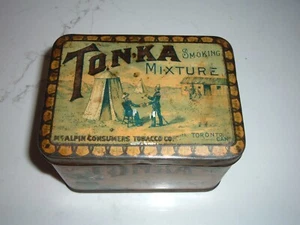 MISCELA TONKA PUBBLICITARIA VINTAGE LATTA TABACCO - Foto 1 di 7