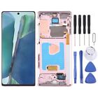 For Samsung Galaxy Note20 SM-N980 OLED LCD Screen Digitizer w/ Frame Pink