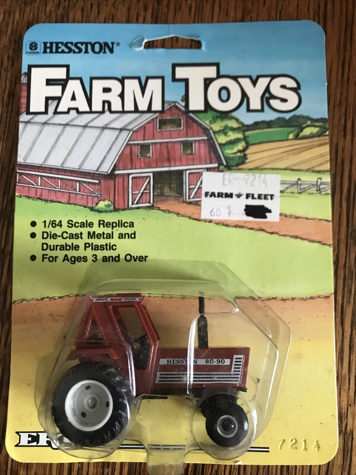Hesston Farm Toys 1/64 80-90 tractor  - Image 1 of 1