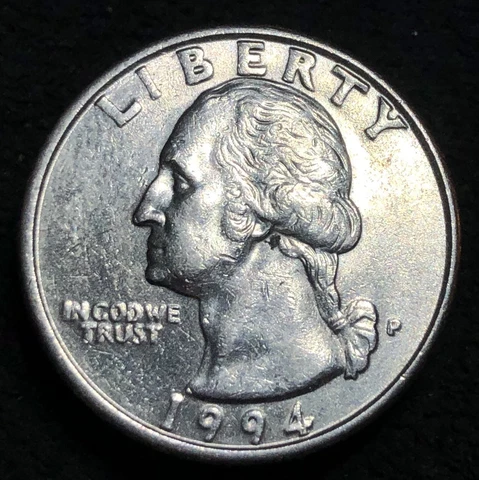 1994-P Washington Quarter error coin DDO DDR Cover