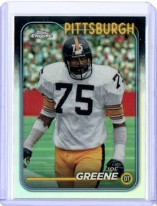 2024 Topps Chrome #171 Joe Greene Refractor - Picture 1 of 2