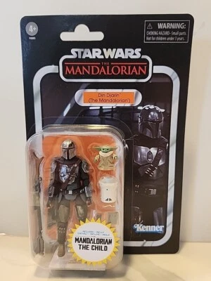 Star Wars The Vintage Collection Din Djarn & Grogu (The Mandalorian) VC177 3,75 Foto 1 de 4