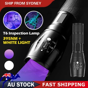 990000LM High Power Torch ULTRA VIOLET LED FLASHLIGHT UV Light Inspection Lamp - Picture 1 of 9