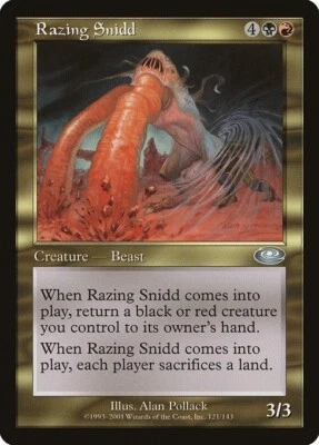 MTG Planeshift --- RAZING SNIDD --- Uncommon! NM! Magic the Gathering! - Image 1 of 3