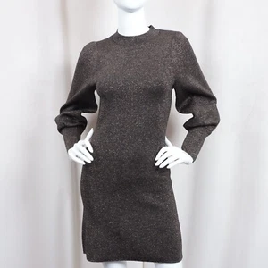 SEZANE women's kendra Jumper dress in bronze - Picture 1 of 14