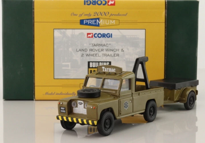 1.50 Corgi 07502; Land Rover Series 2 109; With Trailer: Tarmac New Complete - Image 1 of 1