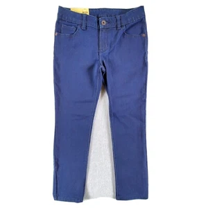 Faded Glory Skinny Stretch Girls Dark Wash Denim Blue Jeans Size 8 - Picture 1 of 8