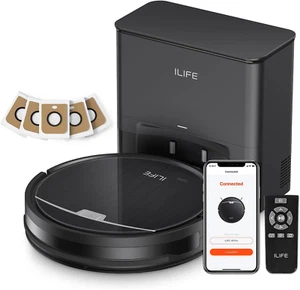 V9 Pro Robot Vacuum and Mop Combo, Self Emptying Robot Vacuum Cleaner, 3000Pa St - Picture 1 of 12
