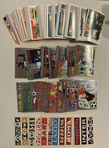 2000 Panini Supercalcio Complete Sticker Set (Base + Foil) Ronaldo Zidane RARE - Picture 1 of 15