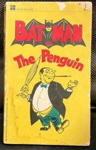 Batman VS The Penguin rare Four Squar Paperback Book - Picture 1 of 2