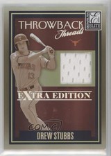 2007 Donruss Elite Extra Edition Throwback Threads /500 Drew Stubbs #TT-DS