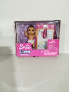 Barbie Skipper Baby Sitter Inc 2017 cabello castaño y ojos bebé hispano - Imagen 1 de 2