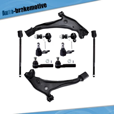 10pcs For 99-01 02 Nissan Quest Suspension Front Tie Rods Sway Bars Control Arms - Image 1 of 4