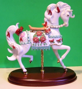LENOX 2005 annual CHRISTMAS CAROUSEL HORSE Limited sculpture NEW in BOX with COA - Picture 1 of 3
