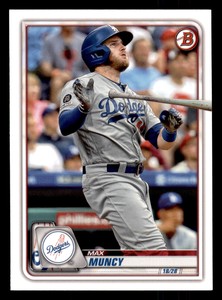 2020 Bowman Max Muncy #9  Los Angeles Dodgers