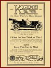 1910 Bck Motor Car Co. New Metal Sign: Kline Kar Model 6-40 - York, Pennsylvania
