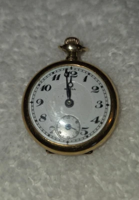 Raro Reloj Colgante Enila Oro 18K Damas, 15J, Suizo, 13G Foto 1 de 4